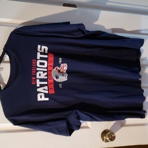 Mens short sleeve t-shirt New England Patriots